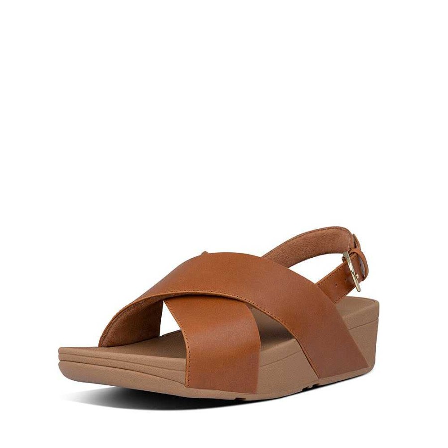 Vrouwen Fitflop Sandalen Met Band Aan De Achterkant | Lulu Sandalen Met Gekruiste Bandjes Aan De Achterkant