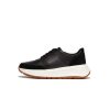 Vrouwen Fitflop Sneakers | F-Mode Platte Sneakers Van Leer/Suede