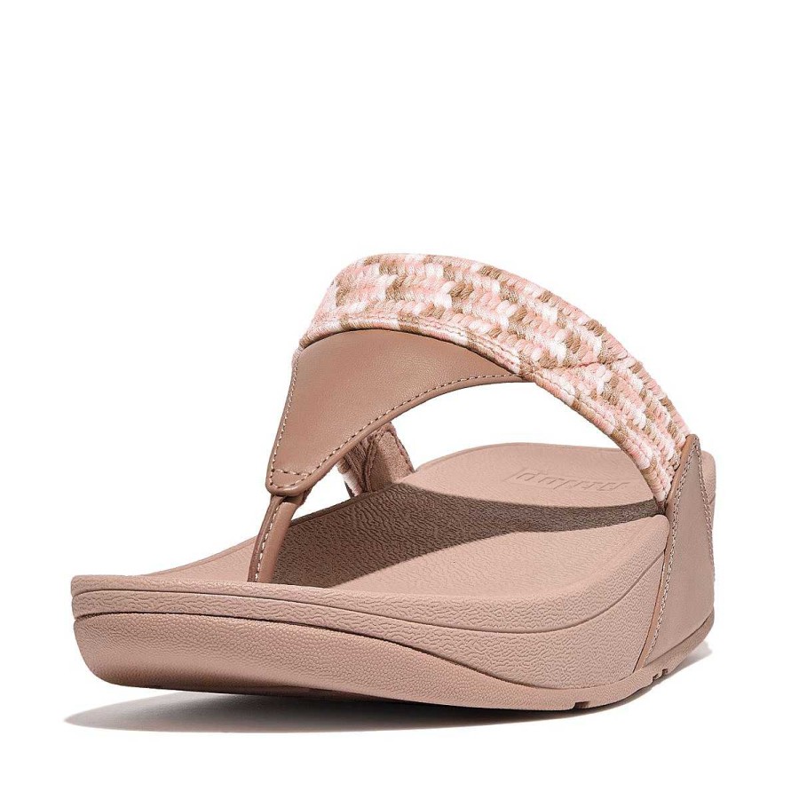 Vrouwen Fitflop Sandalen Met Teenstijl | Lulu Art-Webbing-Teensandalen Voor Dames