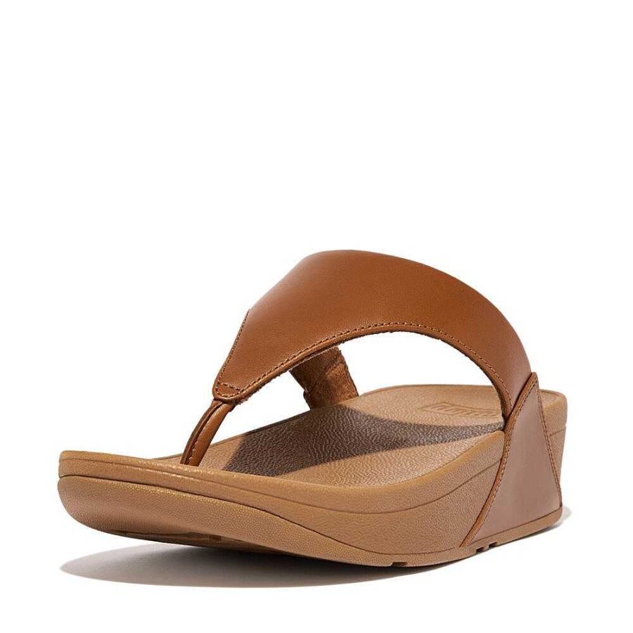 Vrouwen Fitflop Sandalen Met Teenstijl | Lulu Lederen Teensandalen