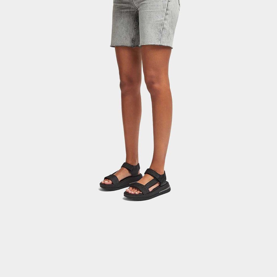 Vrouwen Fitflop Sandalen Met Band Aan De Achterkant | Surff Tweekleurige Sport-Singelband/Leren Sandalen Met Band Aan De Achterkant