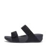 Vrouwen Fitflop Schuif Sandalen | Lulu Verstelbare Shimmerlux-Slippers