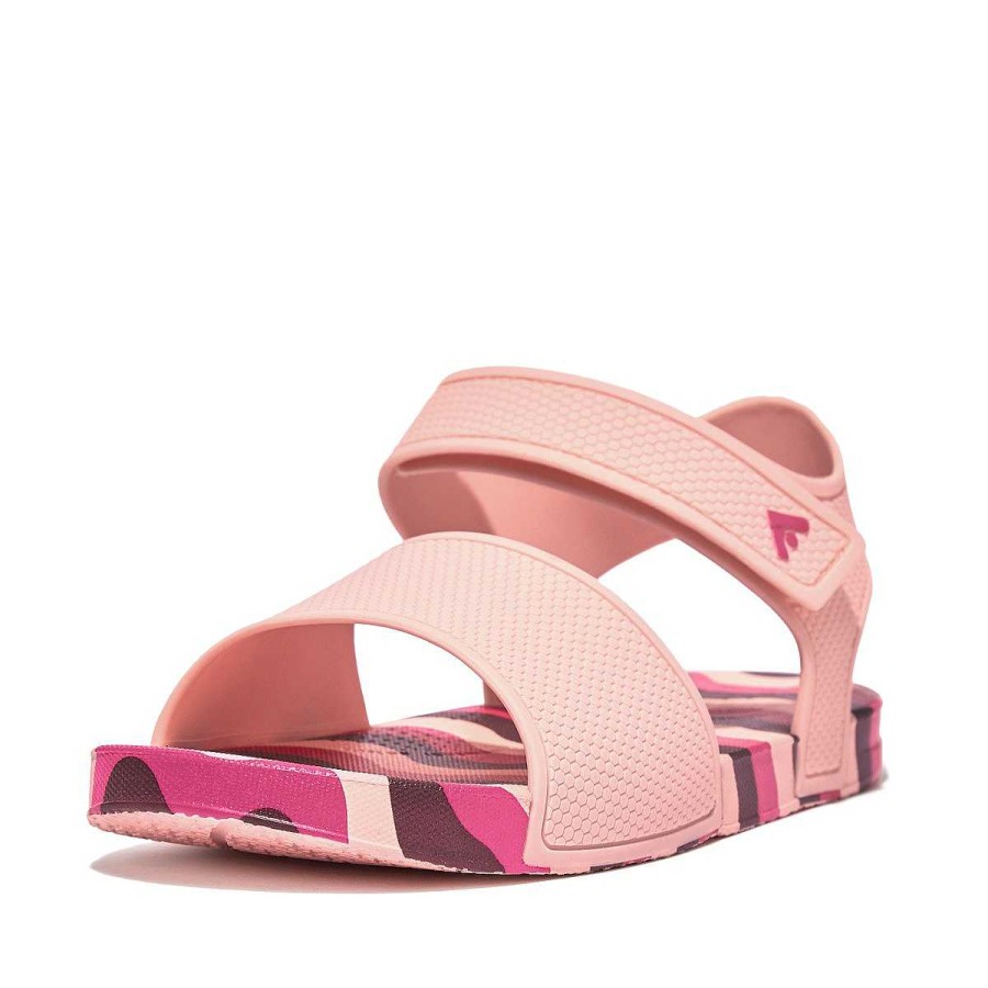 Kinderen Fitflop Sandalen Met Band Aan De Achterkant | Iqushion Junior Wave Ergonomische Sandalen Met Rugband Voor Kinderen