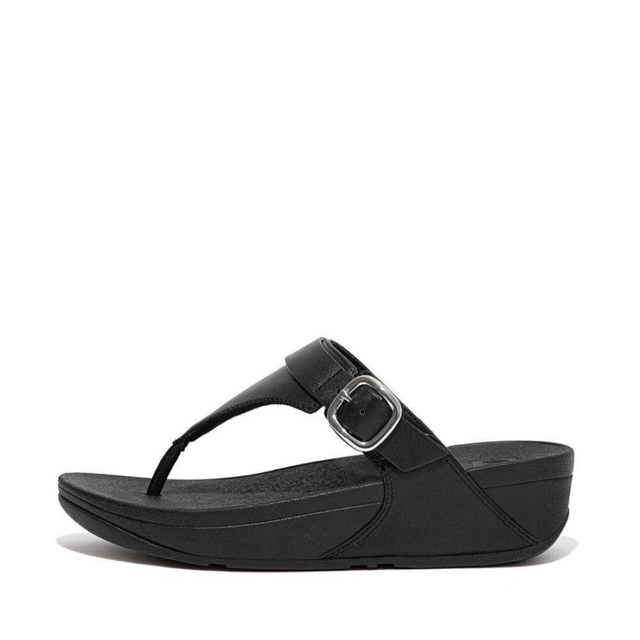 Vrouwen Fitflop Sandalen Met Teenstijl | Lulu Verstelbare Lederen Teensandalen