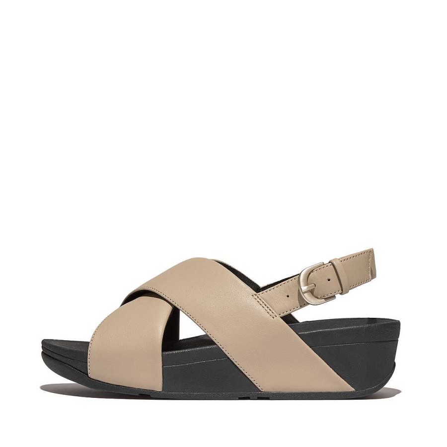 Vrouwen Fitflop Sandalen Met Band Aan De Achterkant | Lulu Sandalen Met Gekruiste Bandjes Aan De Achterkant